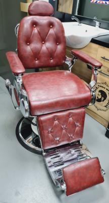 FAUTEUILLE BARBER VINTAGE BORDEAUX